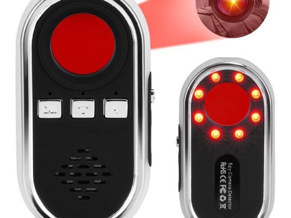 Détecteur de Caméra Cachée Anti-Espion dans les Hotels, Appartements meubles, Auberges, Toilettes, Voiture